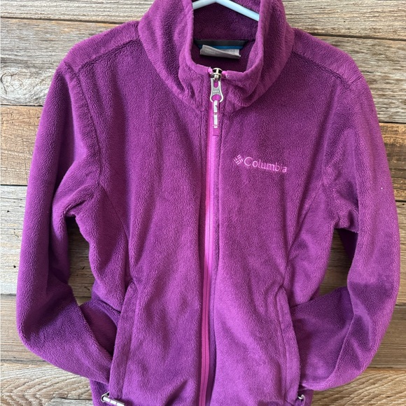Columbia Rich Purple Fleece Jacket - Picture 1 of 5